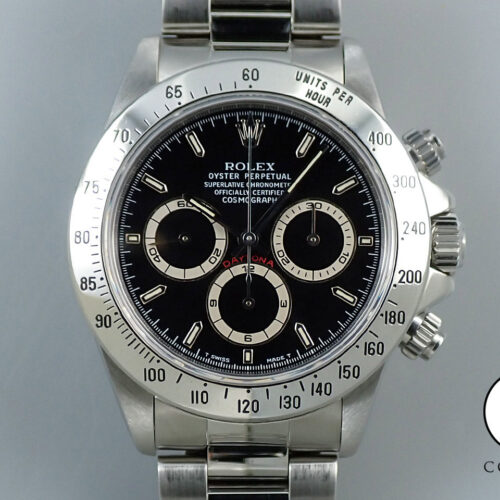 ロレックス デイトナ エルプリメロ Ref.16520 ステンレススチール ブラック文字盤 商品画像1