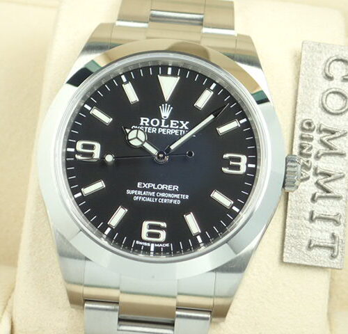 ロレックス エクスプローラー Ref.214270 ブラック文字盤 未使用 explorer-129 商品画像1