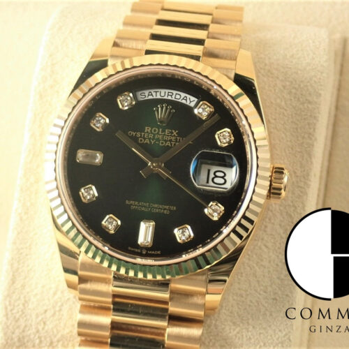 ロレックス デイデイト Ref.128238A グリーンオンブレ文字盤 中古 day-date-89 商品画像1