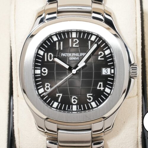 パテックフィリップ アクアノート エクストララージ Ref.5167/1A-001 ステンレススチール ブラック文字盤 中古 95thkcqg 商品画像1