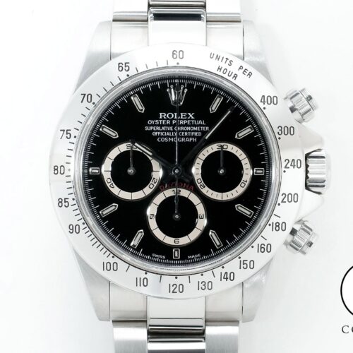 ロレックス デイトナ エルプリメロ Ref.16520 ステンレススチール ブラック文字盤 中古 43id9p5x 商品画像1