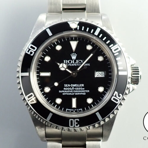 ロレックス シードゥエラー Ref.16600 ステンレススチール ブラック文字盤 商品画像1