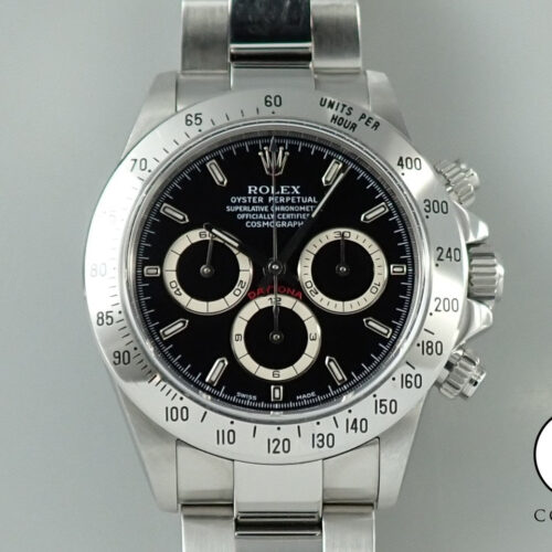 ロレックス デイトナ エルプリメロ Ref.16520 ステンレススチール ブラック文字盤 商品画像1