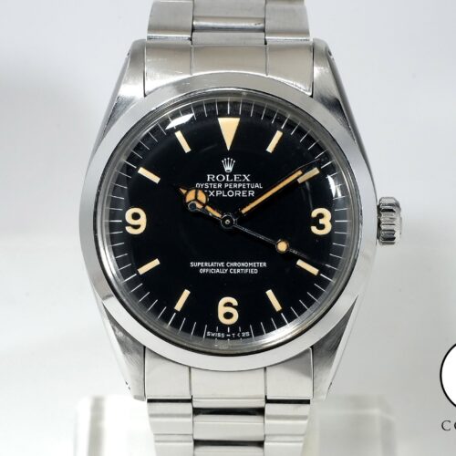 ロレックス エクスプローラーI Ref.1016 ステンレススチール ブラック文字盤 中古 49pcrxt9 商品画像1