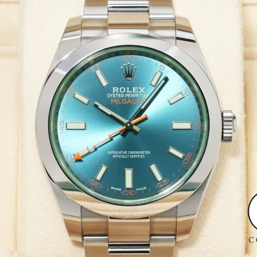 ロレックス ミルガウス Ref.116400GV ステンレススチール Zブルー文字盤 中古 h2jriy92 商品画像1