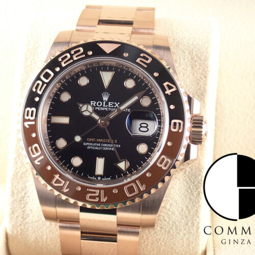 ロレックス GMTマスターII Ref.126715CHNR ブラック文字盤 未使用 gmt-master2-117 オイスターブレスレット オイスターブレスレット 商品画像1