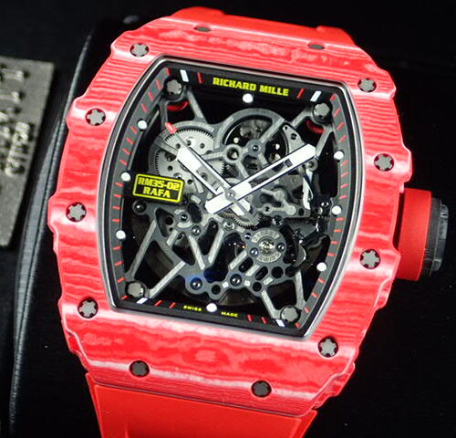 リシャールミル オートマティック Ref.RM035-02 レッド文字盤 未使用 automatic 商品画像1