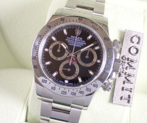 ロレックス デイトナ Ref.116520 ブラック文字盤 中古 daytona-46 商品画像1