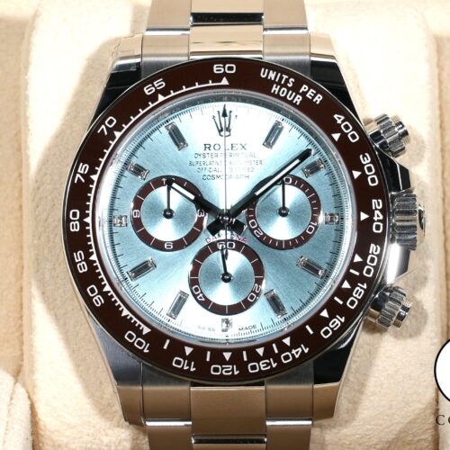 ロレックス デイトナ Ref.126506A プラチナ アイスブルーx11Pダイヤ文字盤 商品画像1
