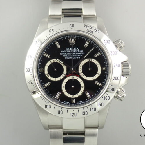 ロレックス デイトナ エルプリメロ Ref.16520 ステンレススチール ブラック文字盤 商品画像1