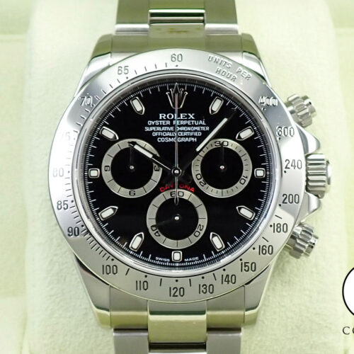 ロレックス デイトナ Ref.116520 ステンレススチール ブラック文字盤 商品画像1