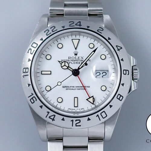ロレックス エクスプローラーII Ref.16570 ステンレススチール ホワイト文字盤 商品画像1