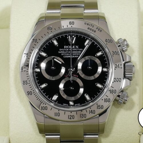 ロレックス デイトナ Ref.116520 ステンレススチール ブラック文字盤 商品画像1