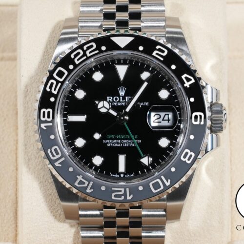 ロレックス GMTマスターII Ref.126710GRNR ステンレススチール ブラック文字盤 ジュビリーブレスレット 商品画像1