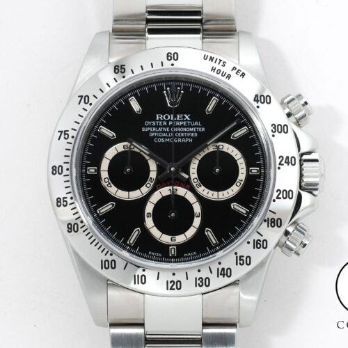 ロレックス デイトナ エルプリメロ Ref.16520 ステンレススチール ブラック文字盤 美中古 pw3k4m4z 商品画像1
