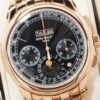 パテックフィリップ パーペチュアルカレンダー クロノグラフ Ref.5270/1R-001 ローズゴールド エボニーブラック ソレイユ文字盤 中古 q4jznqfk 商品画像3