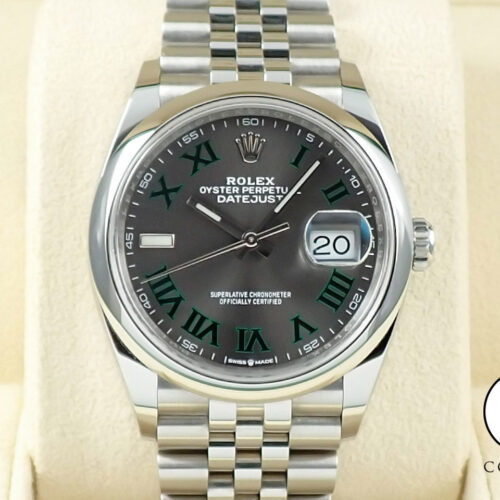 ロレックス デイトジャスト36 Ref.126200 ステンレススチール スレート文字盤 ジュビリーブレスレット 商品画像1