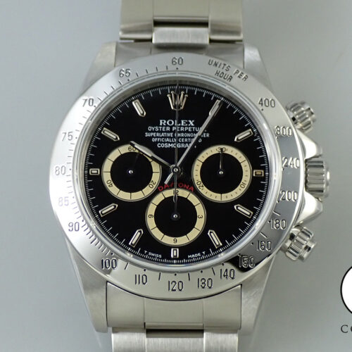 ロレックス デイトナ エルプリメロ Ref.16520 ステンレススチール ブラック文字盤 商品画像1