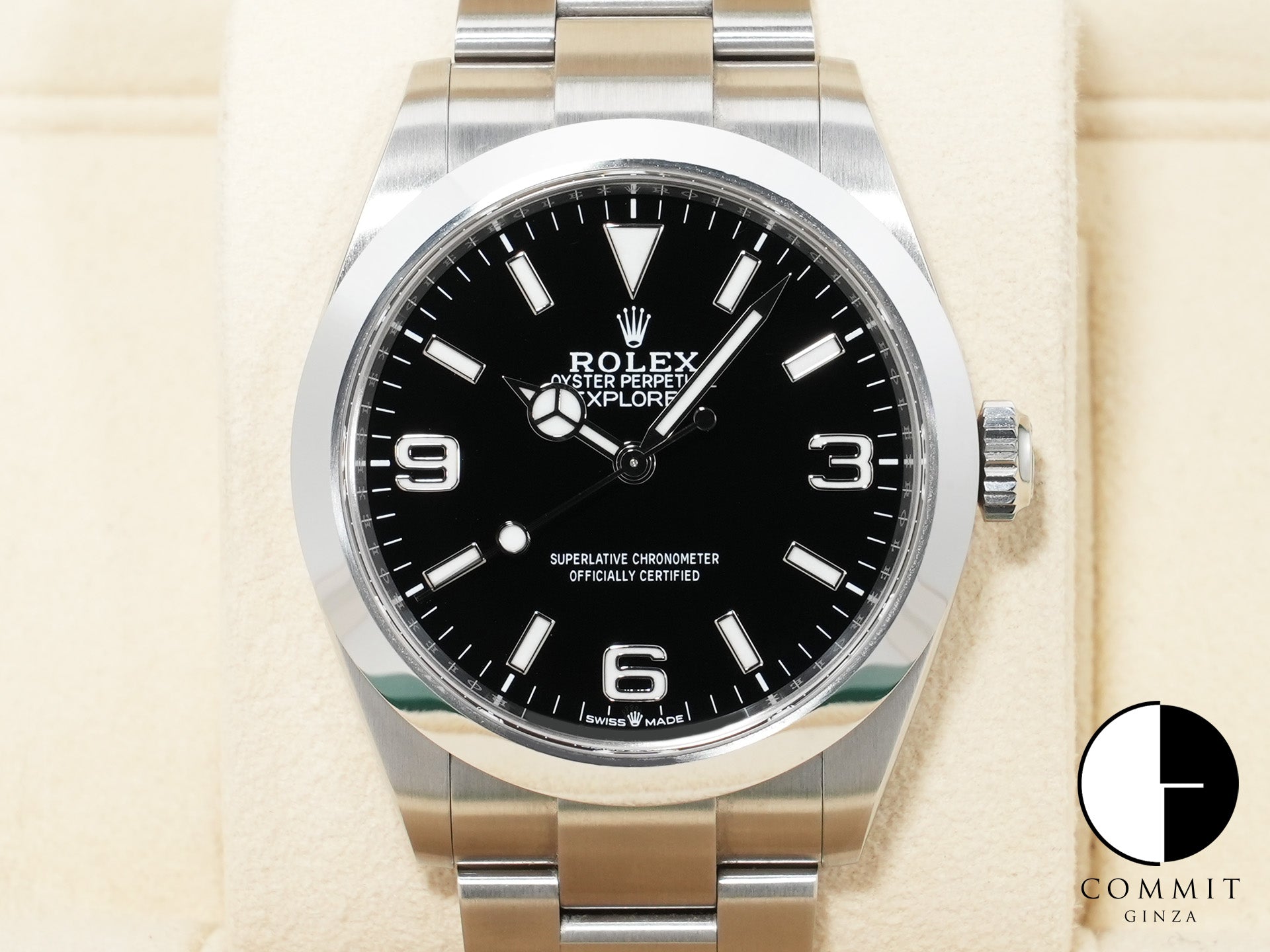 ロレックス エクスプローラー40 Ref.224270 ステンレススチール ブラック文字盤 オイスターブレスレット 中古 ccr9sqmy 商品画像1