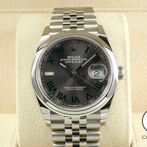 ロレックス デイトジャスト36 Ref.126200 ステンレススチール スレート文字盤 ジュビリーブレスレット 商品画像1