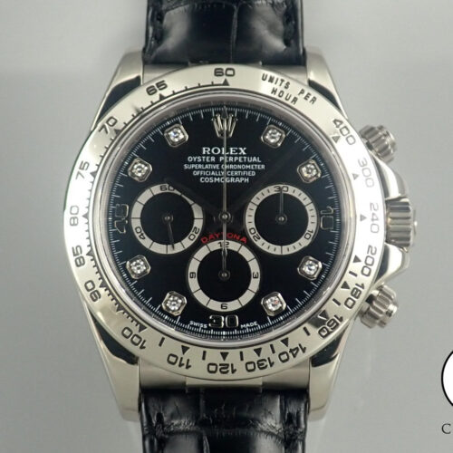 ロレックス デイトナ エルプリメロ Ref.16519G ホワイトゴールド ブラック文字盤 商品画像1
