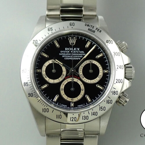 ロレックス デイトナ エルプリメロ Ref.16520 ステンレススチール ブラック文字盤 商品画像1
