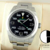ロレックス エアキング Ref.116900 ブラック文字盤 中古 airking-38 商品画像1