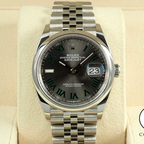 ロレックス デイトジャスト36 Ref.126200 ステンレススチール スレート文字盤 ジュビリーブレスレット 商品画像1