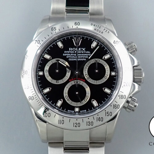 ロレックス デイトナ Ref.116520 ステンレススチール ブラック文字盤 商品画像1