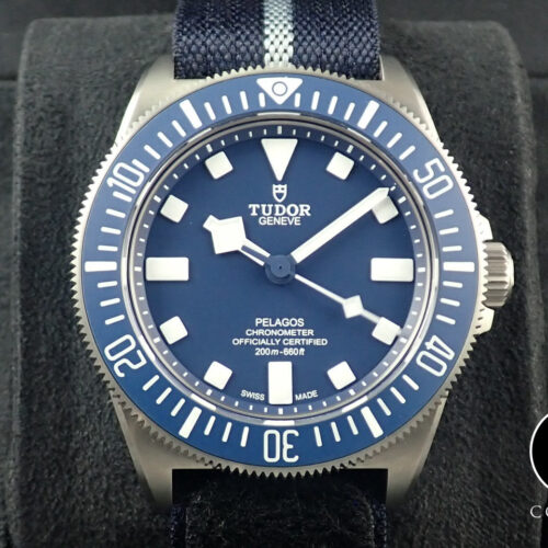 チューダー(チュードル) ペラゴス FXD Ref.25707B/21 ネイビーブルー文字盤 極美品 09UATJSZ 商品画像1