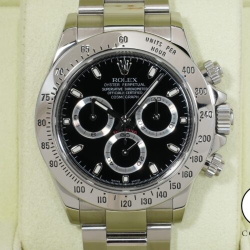 ロレックス デイトナ Ref.116520 ステンレススチール ブラック文字盤 中古 4akhphbw 商品画像1