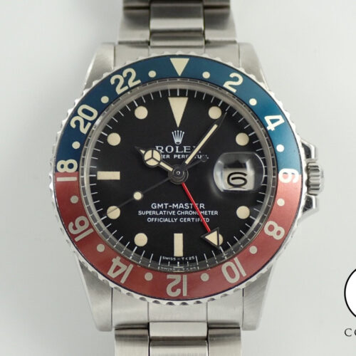 ロレックス GMTマスター Ref.1675 ステンレススチール ブラック文字盤 オイスターブレスレット 商品画像1