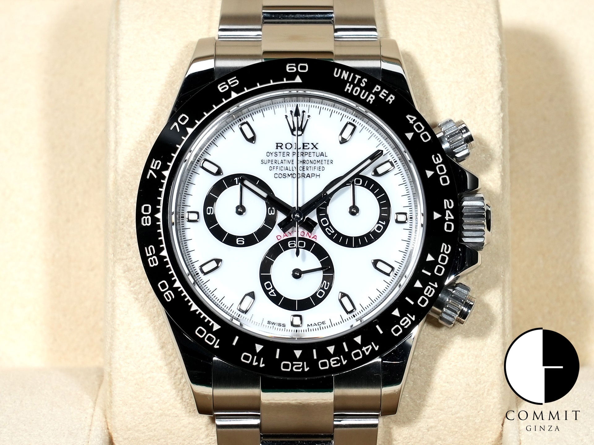 ロレックス デイトナ Ref.116500LN ステンレススチール ホワイト文字盤 中古 3bmmtxe5 商品画像1