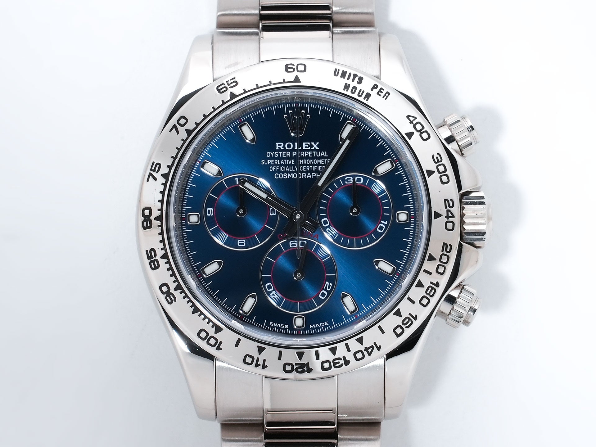 ロレックス デイトナ Ref.116509 ホワイトゴールド ブルー文字盤 美中古 p6urjww2 商品画像2