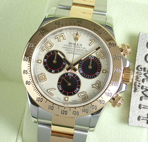 ロレックス デイトナ Ref.116523 ホワイト／ブラック文字盤 中古 daytona-114 商品画像1
