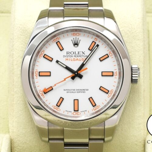 ロレックス ミルガウス Ref.116400 ステンレススチール ホワイト文字盤 商品画像1