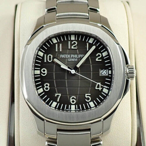 パテックフィリップ アクアノート エクストララージ Ref.5167/1A-001 ステンレススチール ブラック文字盤 商品画像1
