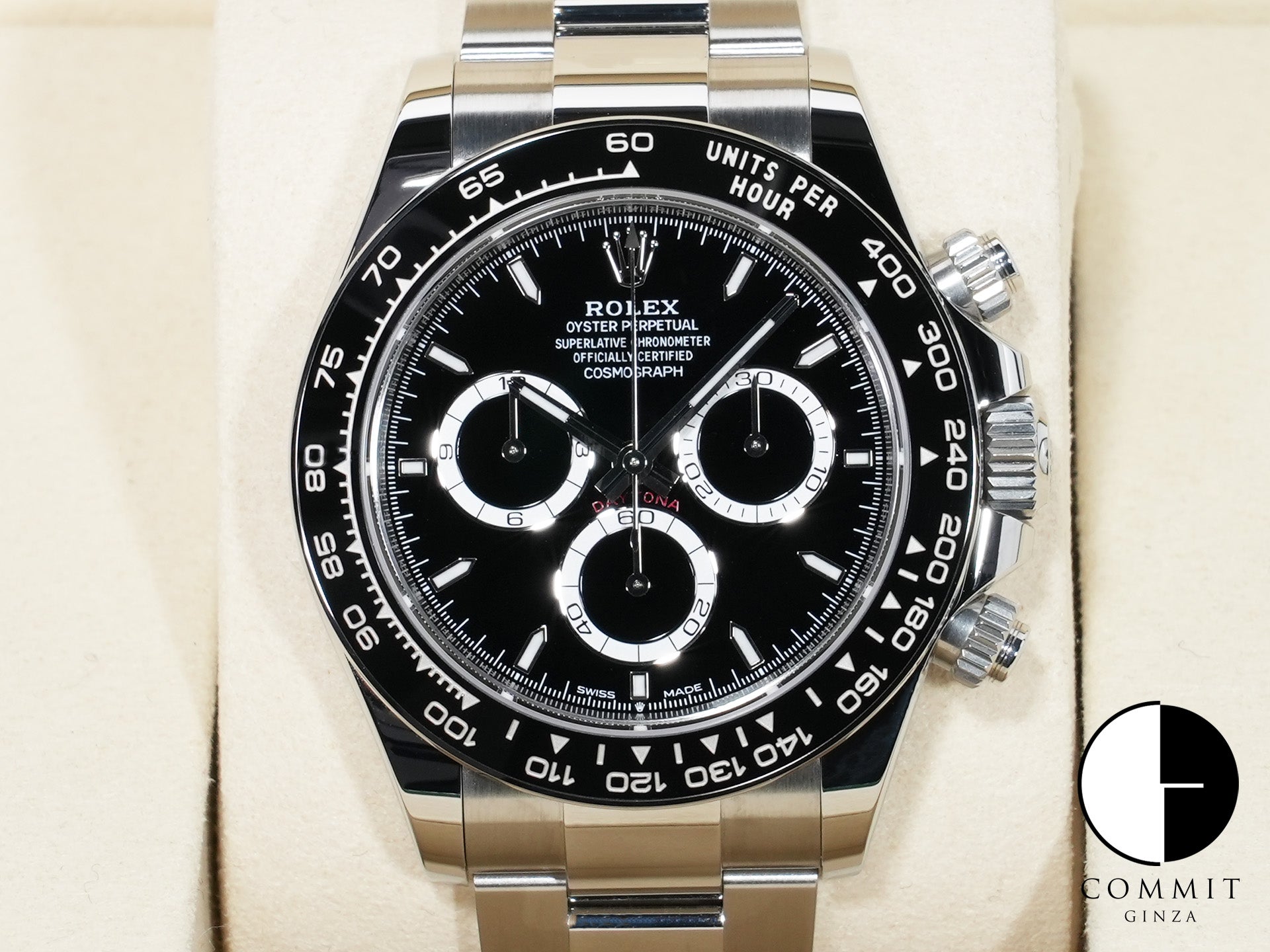 ロレックス デイトナ Ref.126500LN ステンレススチール ブラック文字盤 美中古 xnuphzaq 商品画像1
