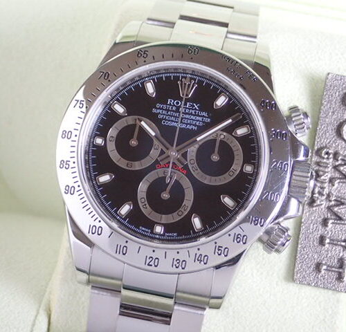 ロレックス デイトナ Ref.116520 ブラック文字盤 中古 daytona-91 商品画像1