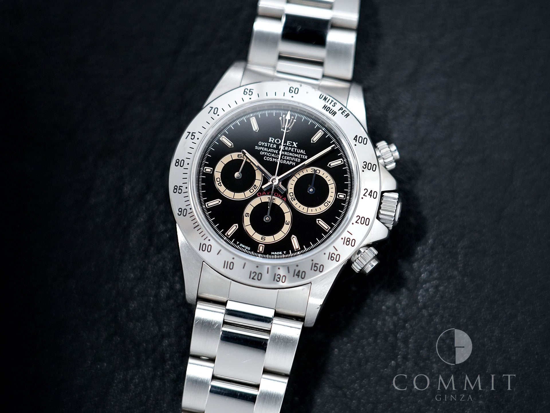 ロレックス デイトナ エルプリメロ Ref.16520 ステンレススチール ブラック文字盤 中古 dk9nreb3 商品画像11