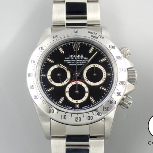 ロレックス デイトナ エルプリメロ Ref.16520 ステンレススチール ブラック文字盤 商品画像1
