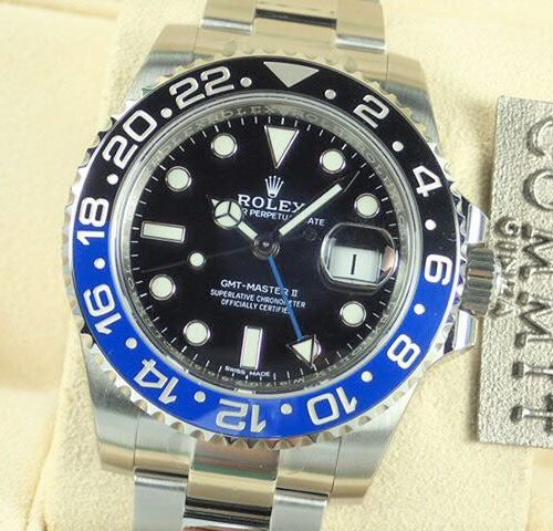 ロレックス GMTマスターII Ref.116710BLNR ブラック文字盤 未使用 gmt-master-103 オイスターブレスレット 商品画像1