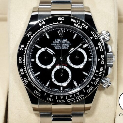 ロレックス デイトナ Ref.126500LN ステンレススチール ブラック文字盤 美品 o2h5vf4m 商品画像1