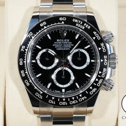ロレックス デイトナ Ref.126500LN ステンレススチール ブラック文字盤 美品 qrrmc227 商品画像1