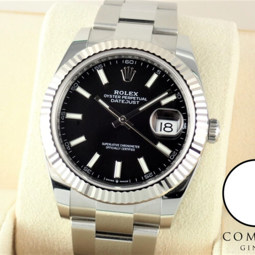 ロレックス デイトジャスト Ref.126334 ブラック文字盤 中古 datejust-185 商品画像1