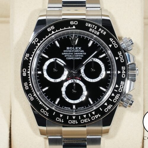 ロレックス デイトナ Ref.126500LN ステンレススチール ブラック文字盤 美品 gb99hx2d 商品画像1