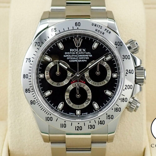 ロレックス デイトナ Ref.116520 ステンレススチール ブラック文字盤 商品画像1