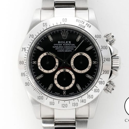 ロレックス デイトナ エルプリメロ Ref.16520 ステンレススチール ブラック文字盤 中古 shvrbe7s 商品画像1