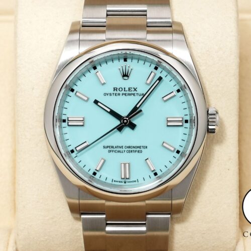 ロレックス オイスターパーペチュアル36 Ref.126000 ステンレススチール ターコイズ文字盤 未使用 fwxh2ws7 商品画像1