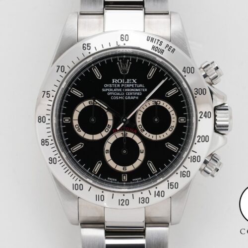 ロレックス デイトナ エルプリメロ Ref.16520 ステンレススチール ブラック文字盤 中古 mmq7wro4 商品画像1